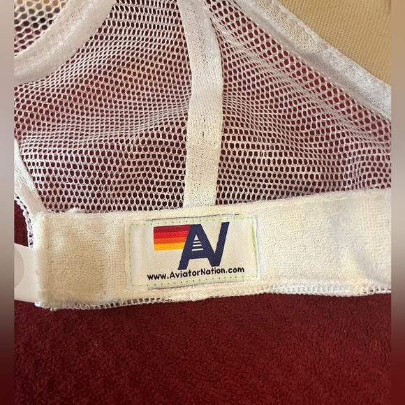 Aviator Nation Waterloo White Trucker Hat - Picture 5 of 5